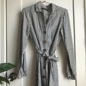 Abercrombie & Fitch Button down Shirt Dress XS